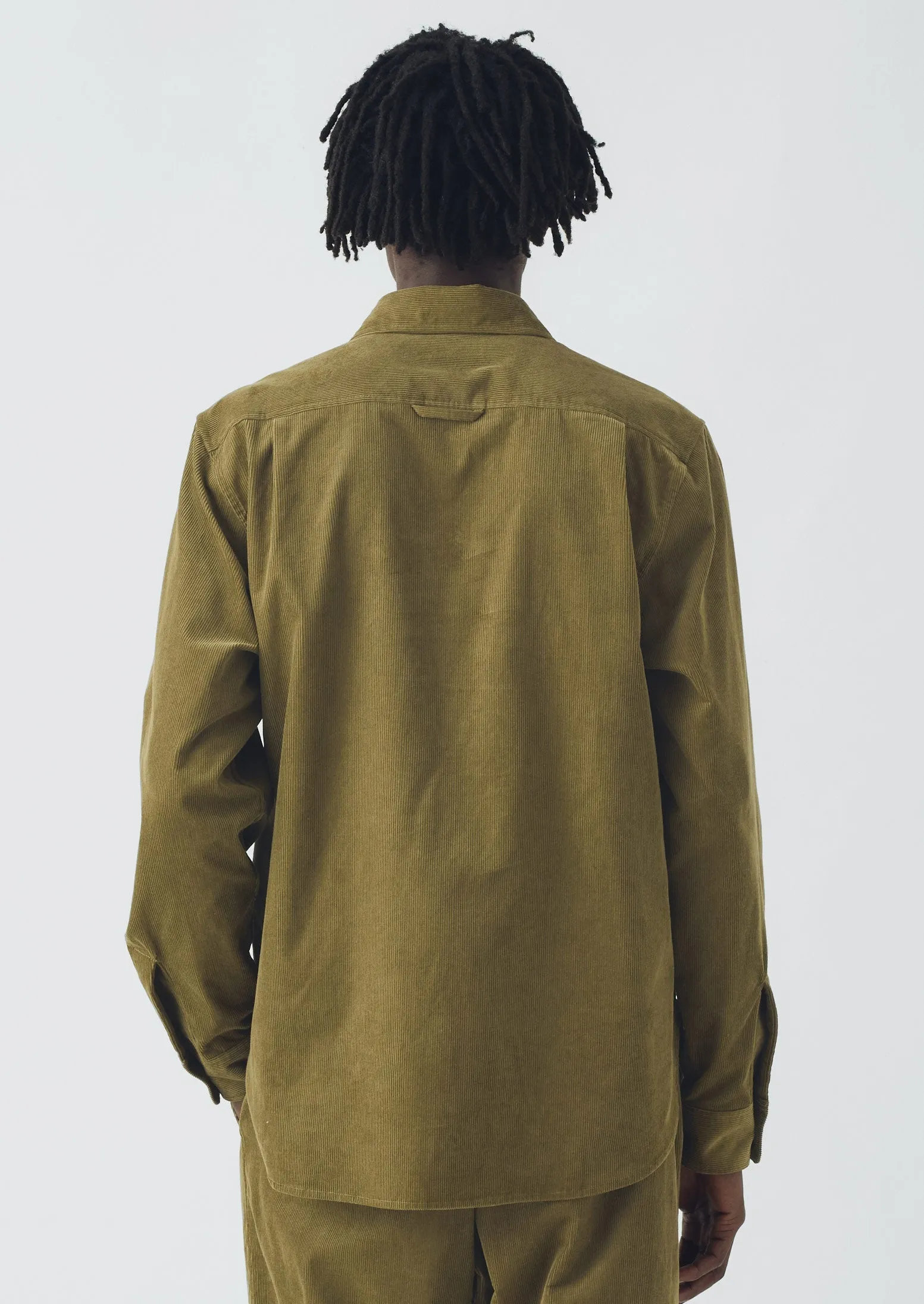 Organic Cord Workwear Shirt | Linden sold by TOAST product image thumbnail 4