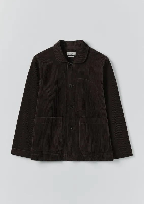 Organic Cord Chore Jacket | Java sold by TOAST