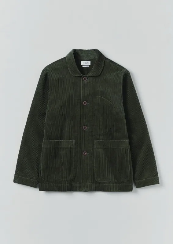 Organic Cord Chore Jacket | Pine sold by TOAST