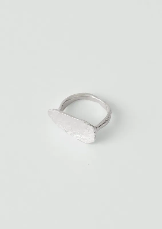 Emily Nixon Quoit Silver Ring | Silver sold by TOAST