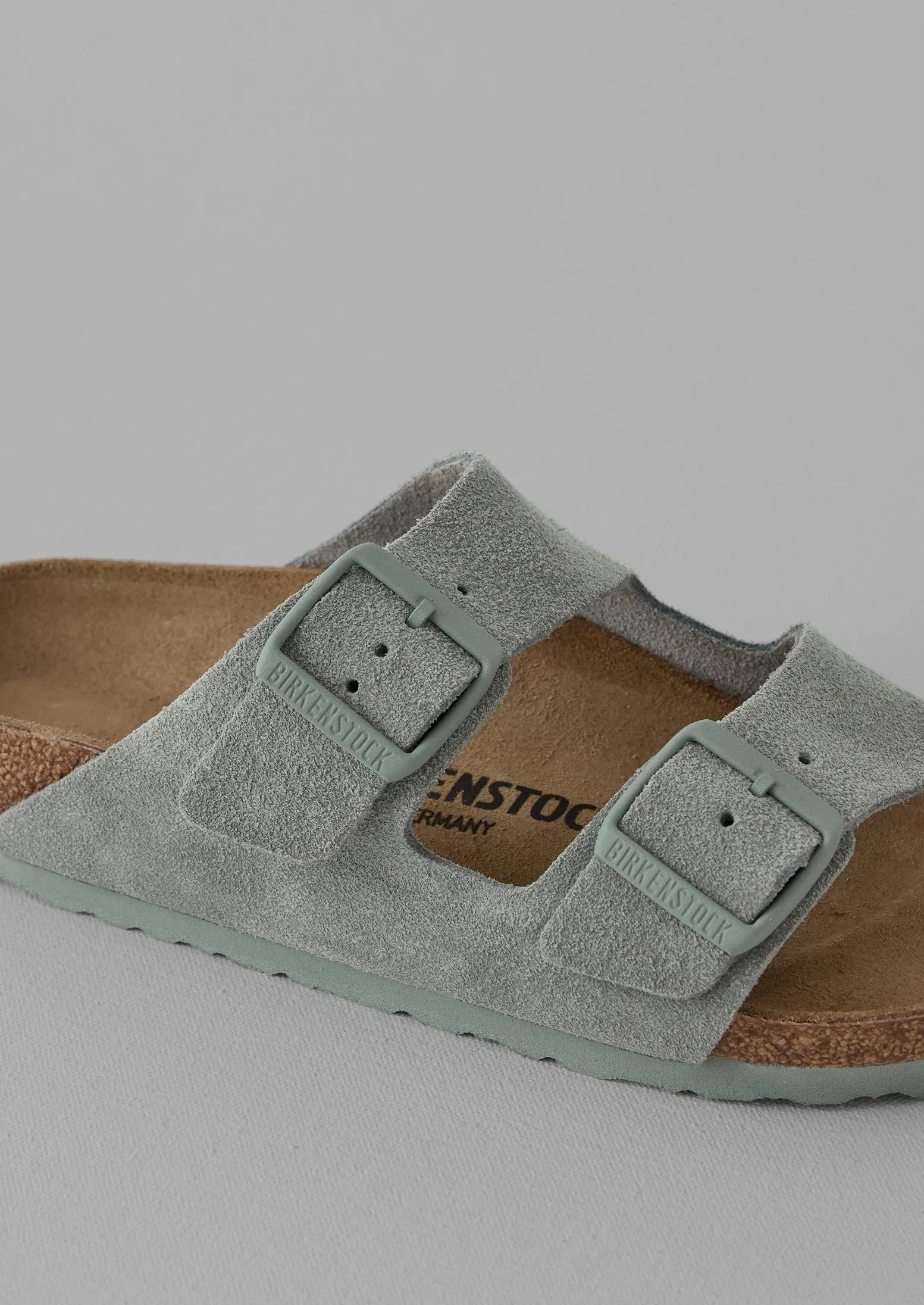 Birkenstock Suede Arizona Sandals | Sage sold by TOAST product image thumbnail 4