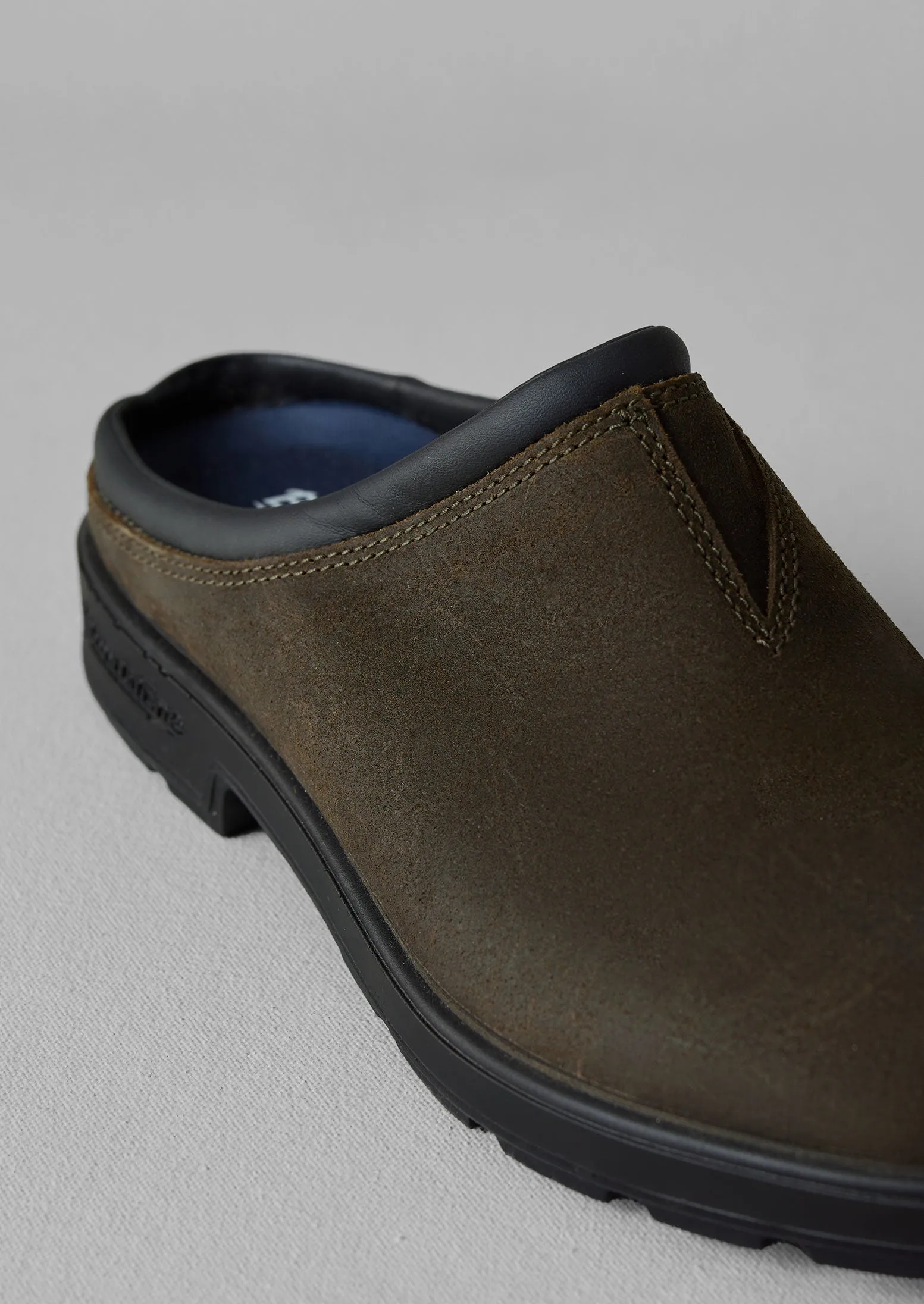Blundstone Waxed Suede Grip Clogs | Olive sold by TOAST product image thumbnail 2