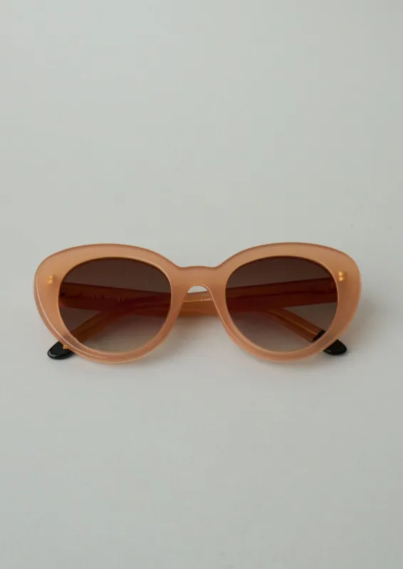 Reworn Dick Moby Sunglasses (033) | Redwood sold by TOAST