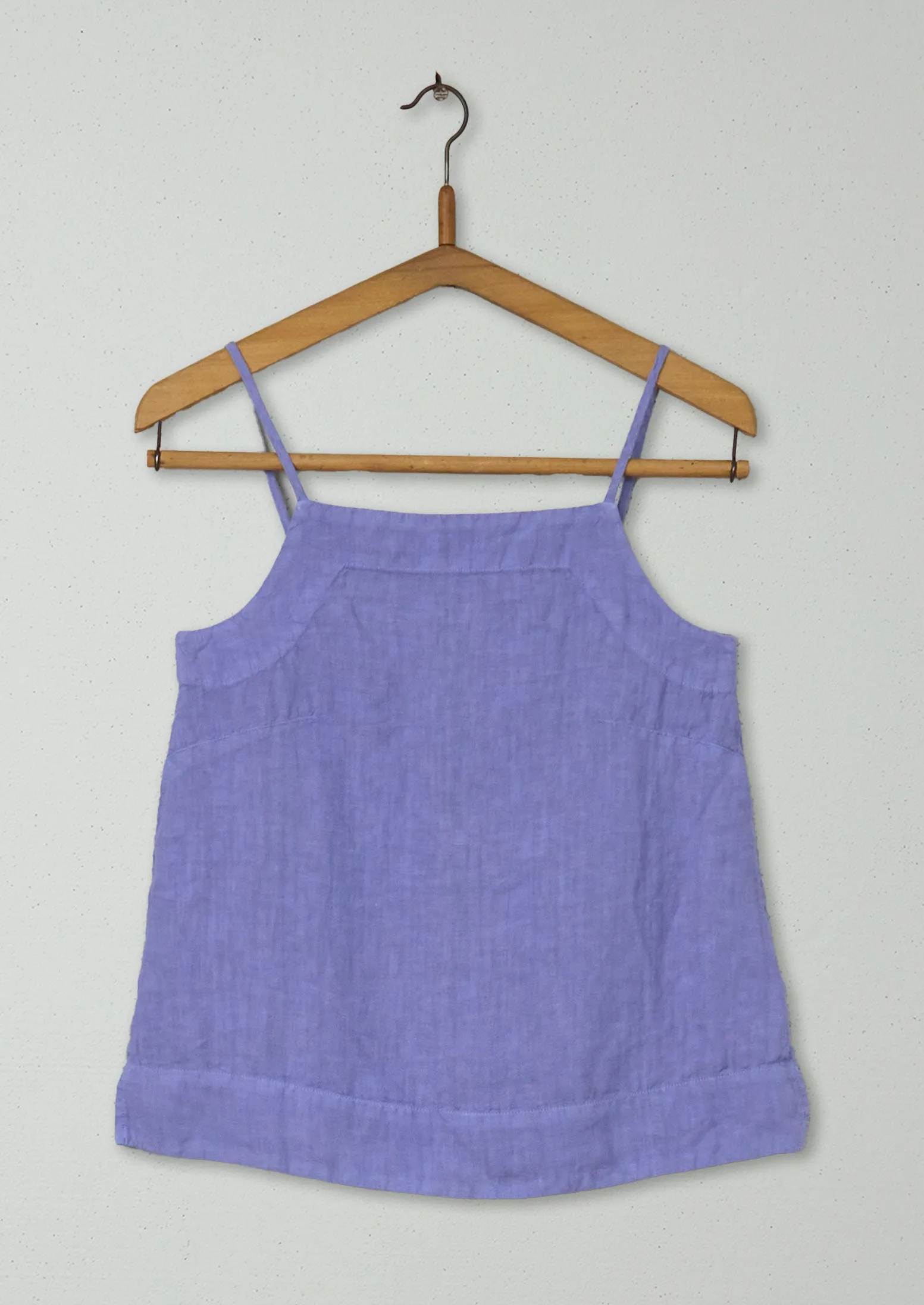 Reworn Linen Tank Size XS (685) | Iris sold by TOAST