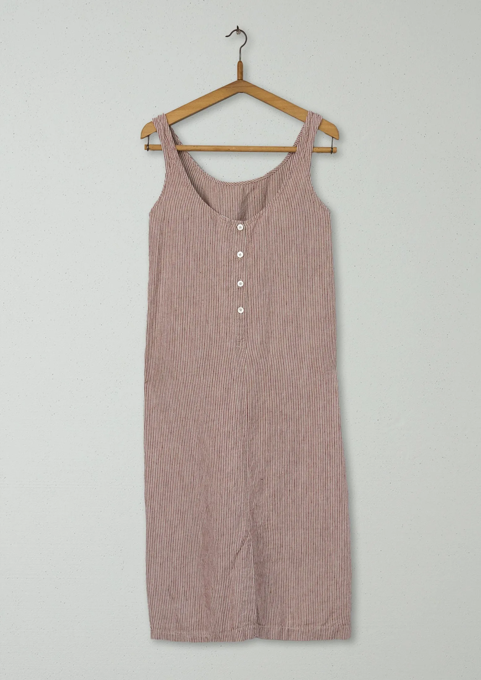 Reworn Linen Sun Dress Size XS (1140) | Multi sold by TOAST product image thumbnail 2