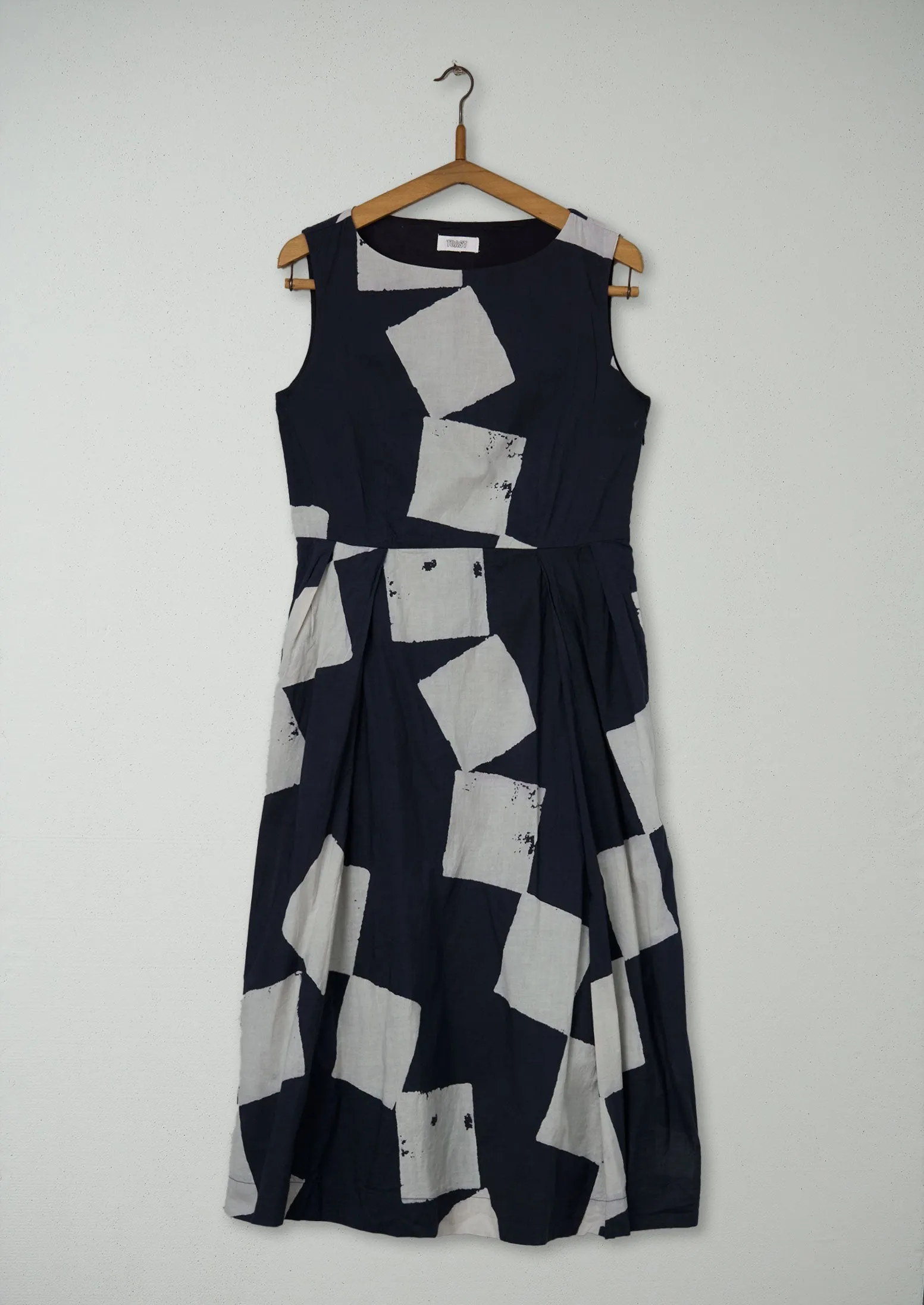 Reworn Diamond Print Dress Size 6 (1143) | Multi sold by TOAST
