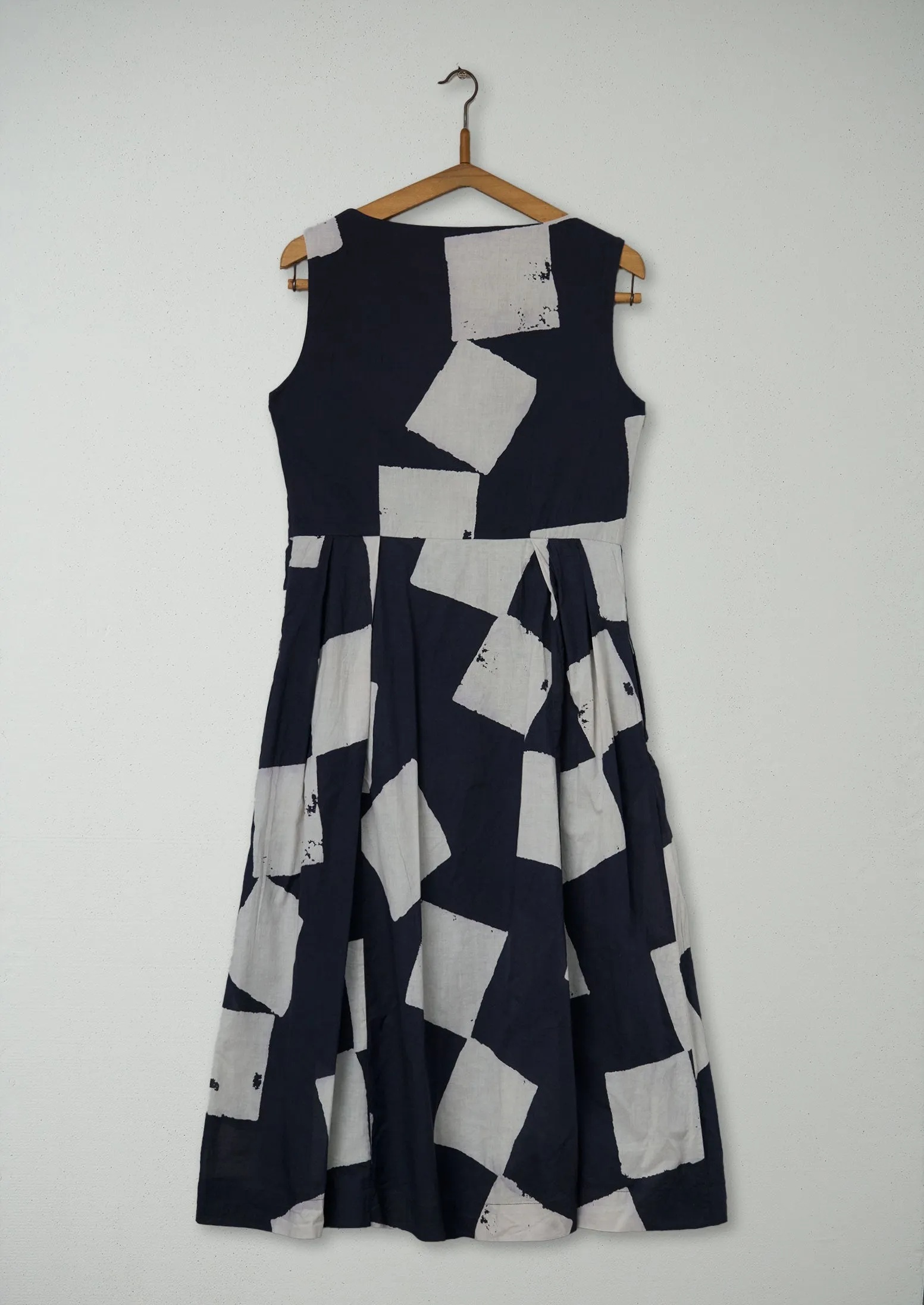 Reworn Diamond Print Dress Size 6 (1143) | Multi sold by TOAST product image thumbnail 2