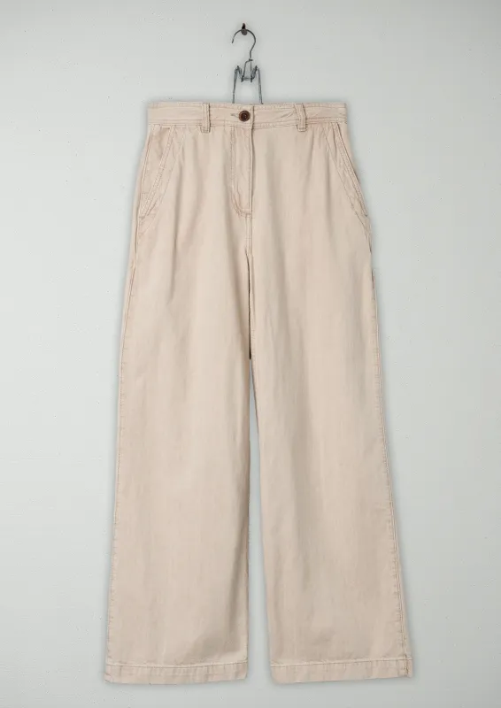 Reworn Flat Front Trousers Size 16 (767) | Clay sold by TOAST