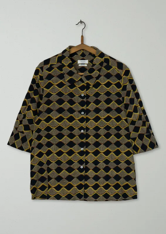 Reworn Vale Print Shirt Size 6 (687) | Multi sold by TOAST