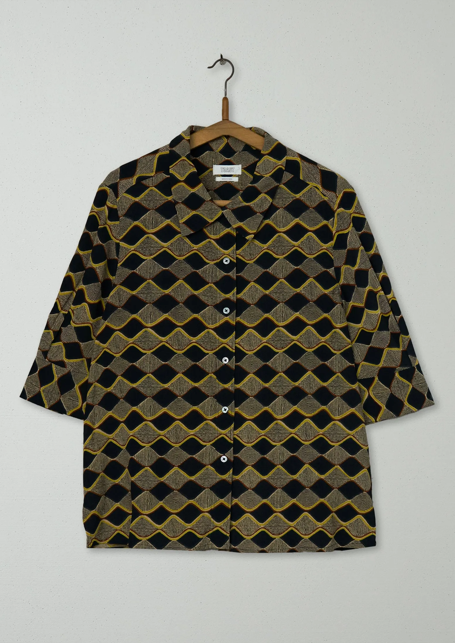 Reworn Vale Print Shirt Size 6 (687) | Multi sold by TOAST