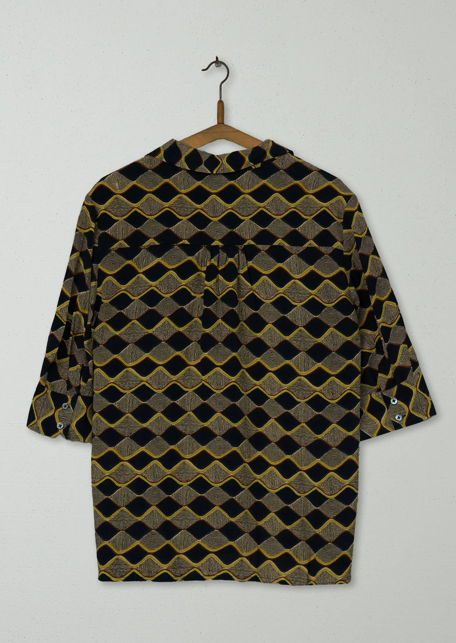 Reworn Vale Print Shirt Size 6 (687) | Multi sold by TOAST product image thumbnail 2