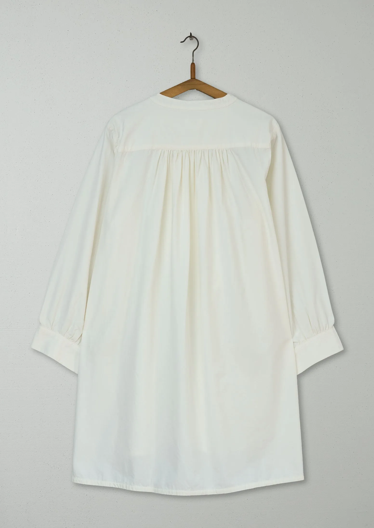 Reworn Cotton Poplin Long Shirt Size 8 (690) | Alabaster White sold by TOAST product image thumbnail 2