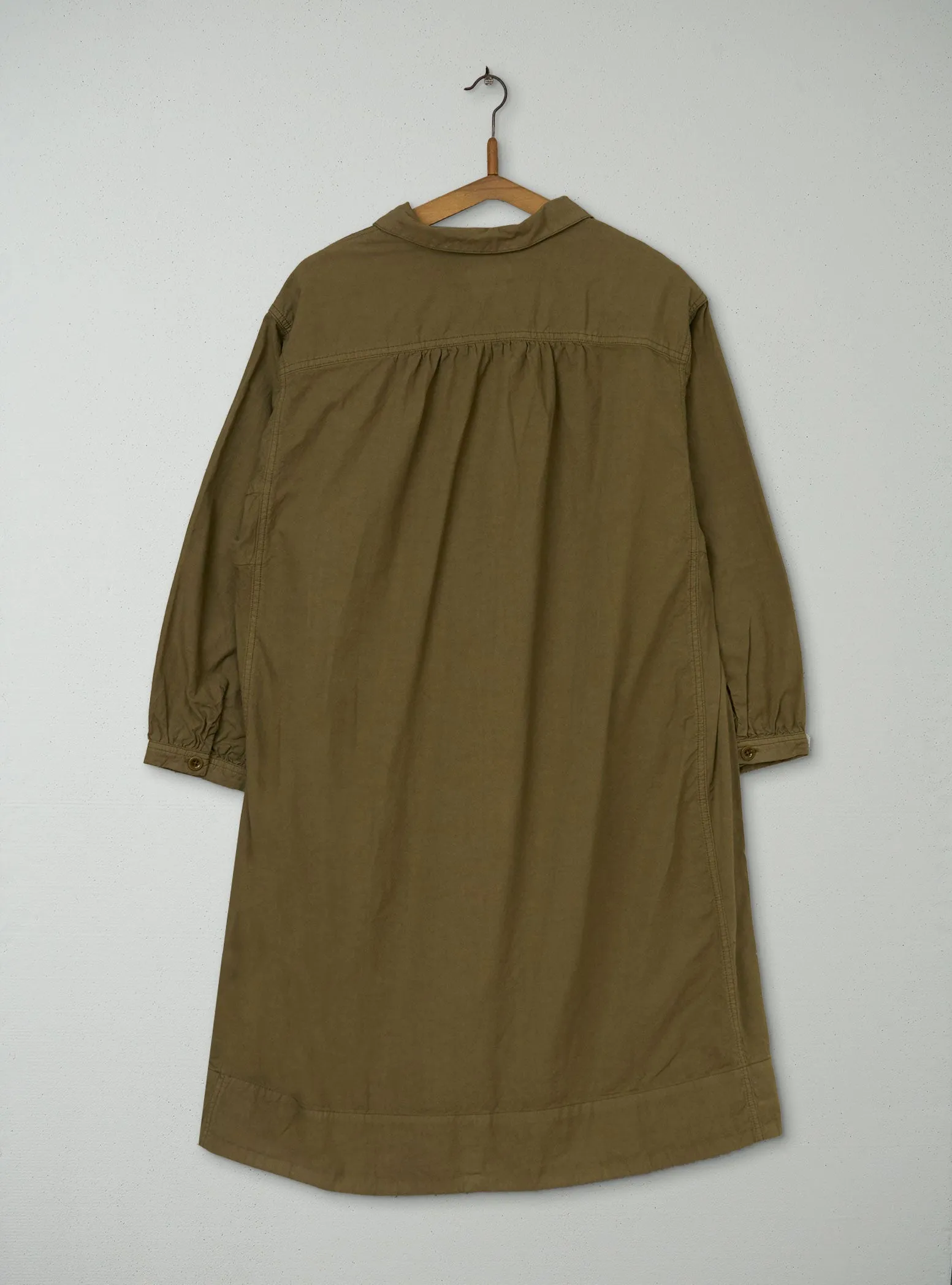 Reworn Fine Stripe Cotton Linen Dress Size 6 (1263) | Croft Green sold by TOAST product image thumbnail 2