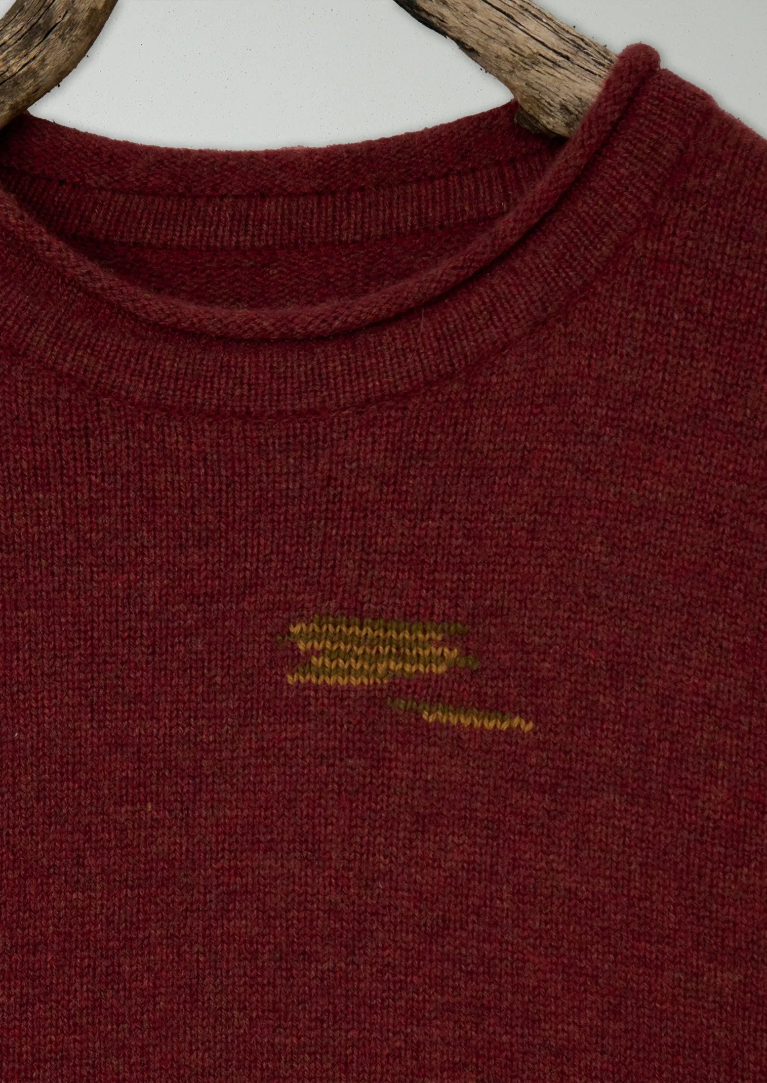 Renewed Crew Neck Wool Cashmere Sweater Size M (08) | Russet sold by TOAST product image thumbnail 3