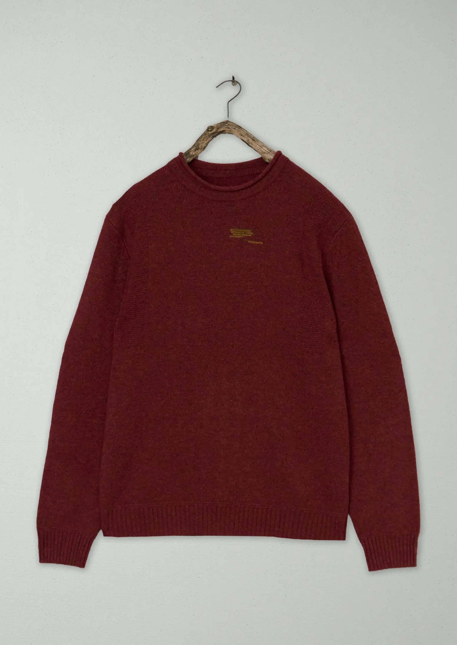 Renewed Crew Neck Wool Cashmere Sweater Size M (08) | Russet sold by TOAST