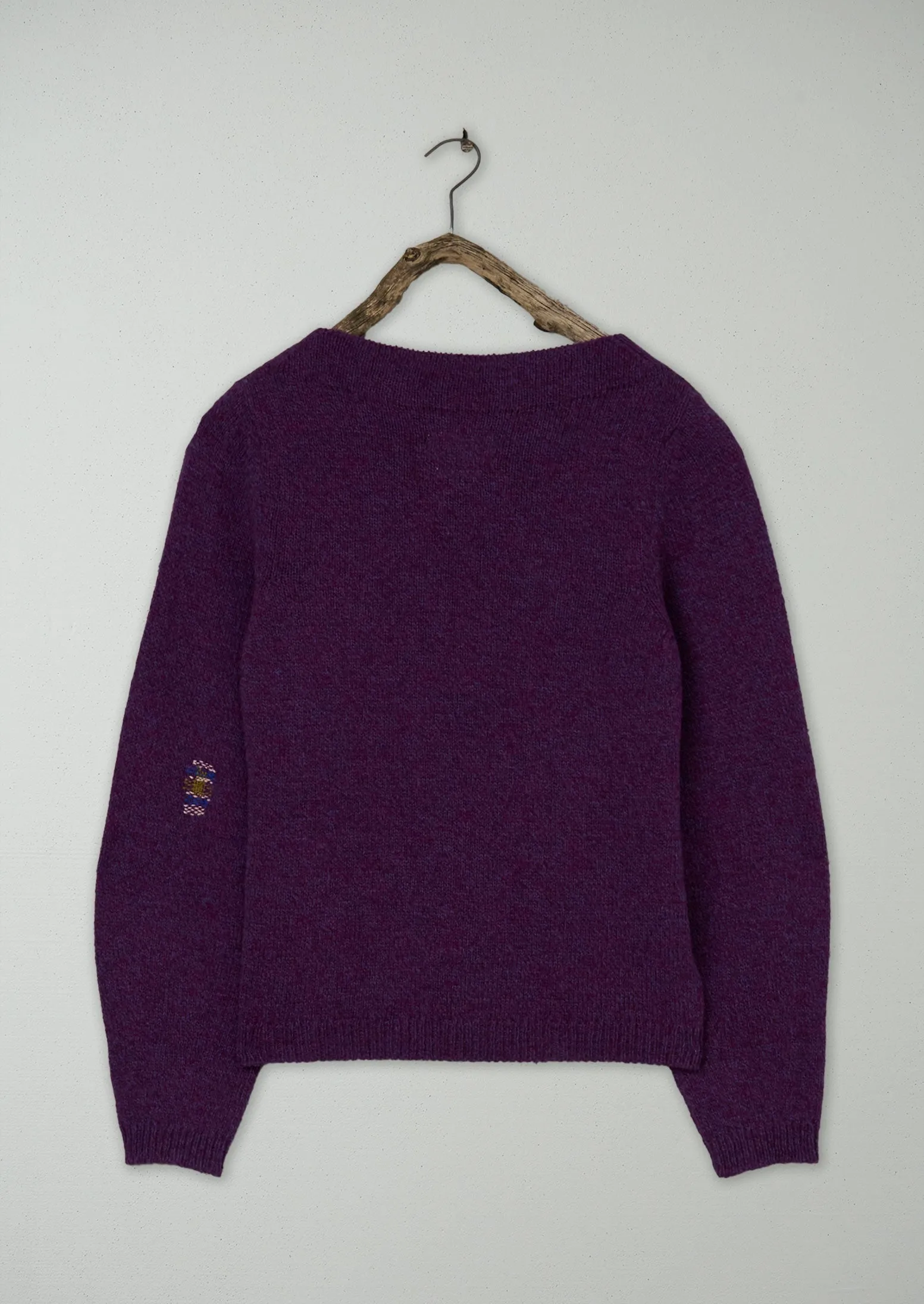 Renewed Boat Neck Wool Sweater Size XS (44) | Amethyst sold by TOAST product image thumbnail 2