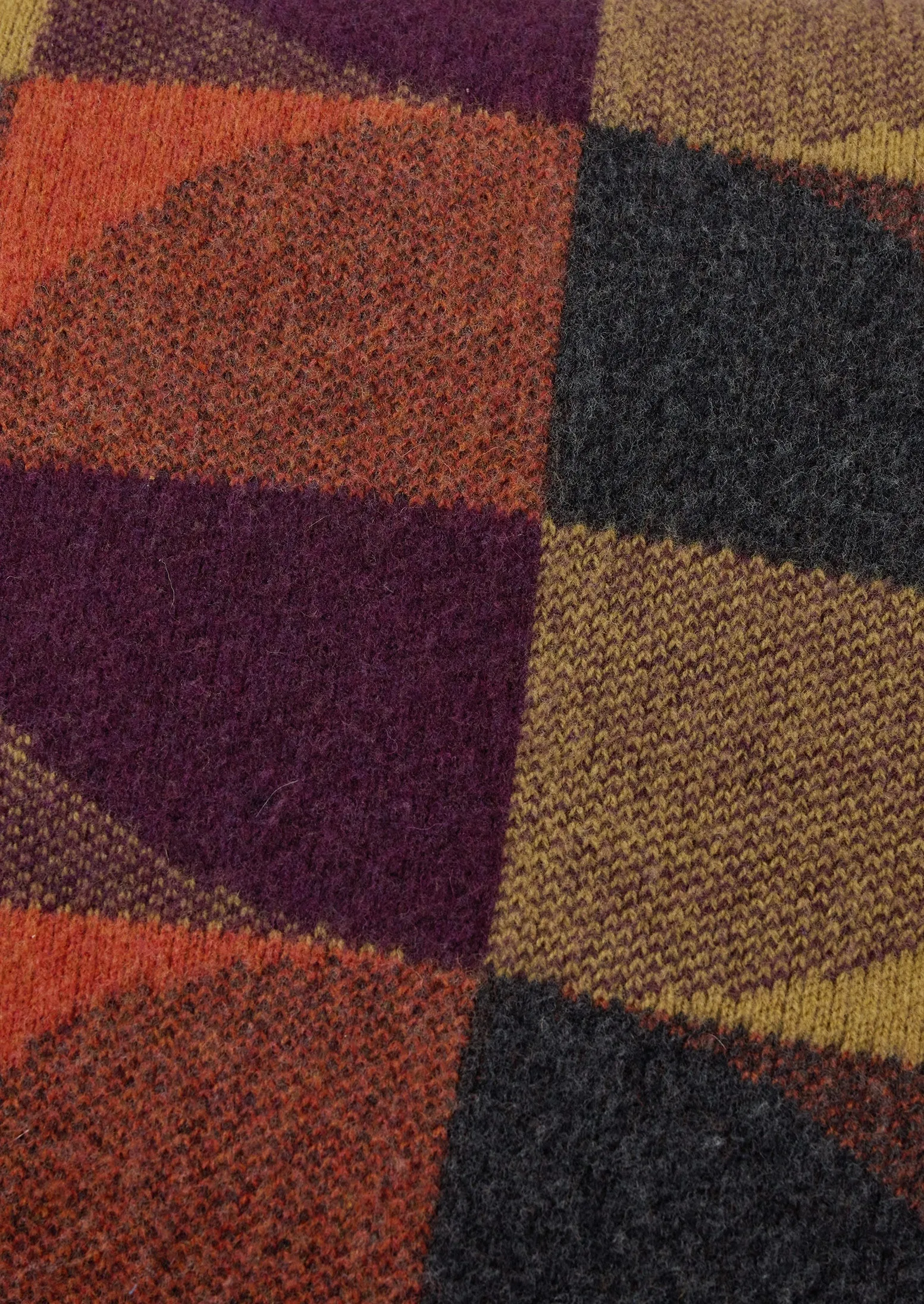 Forte Wool Hot Water Bottle Cover | Ember/Soft Olive sold by TOAST product image thumbnail 2