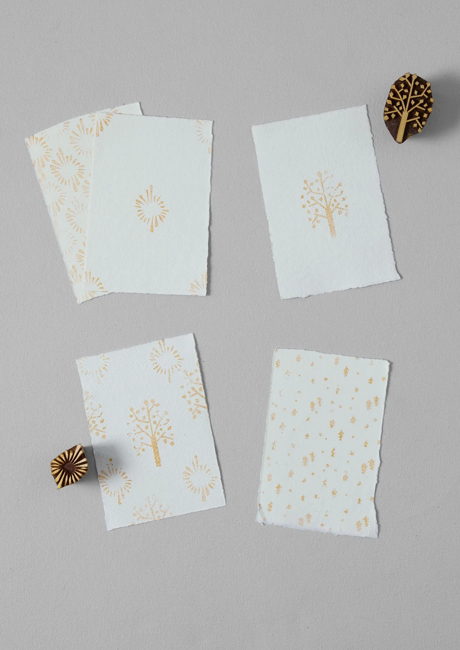 Hand Carved Star Block Printing Kit | Multi sold by TOAST product image thumbnail 2