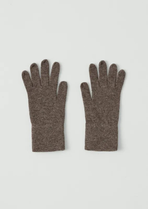 Nishiguchi Kutsushita Merino Wool Gloves | Mocha Brown sold by TOAST