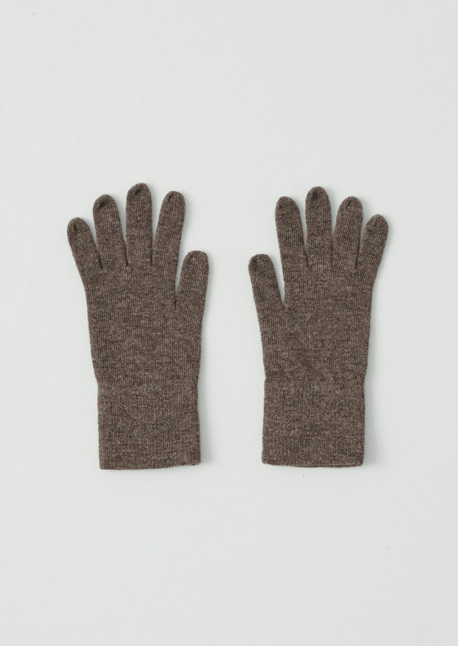 Nishiguchi Kutsushita Merino Wool Gloves | Mocha Brown sold by TOAST