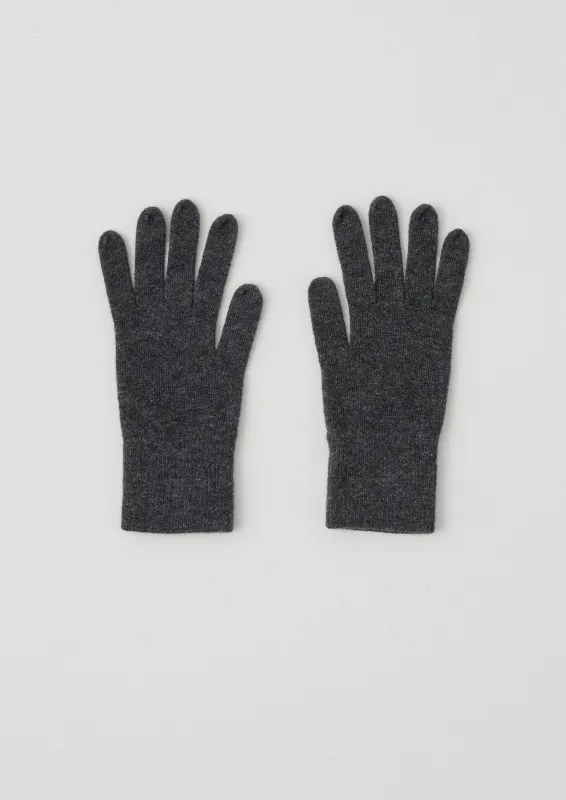 Nishiguchi Kutsushita Merino Wool Gloves | Anthracite sold by TOAST