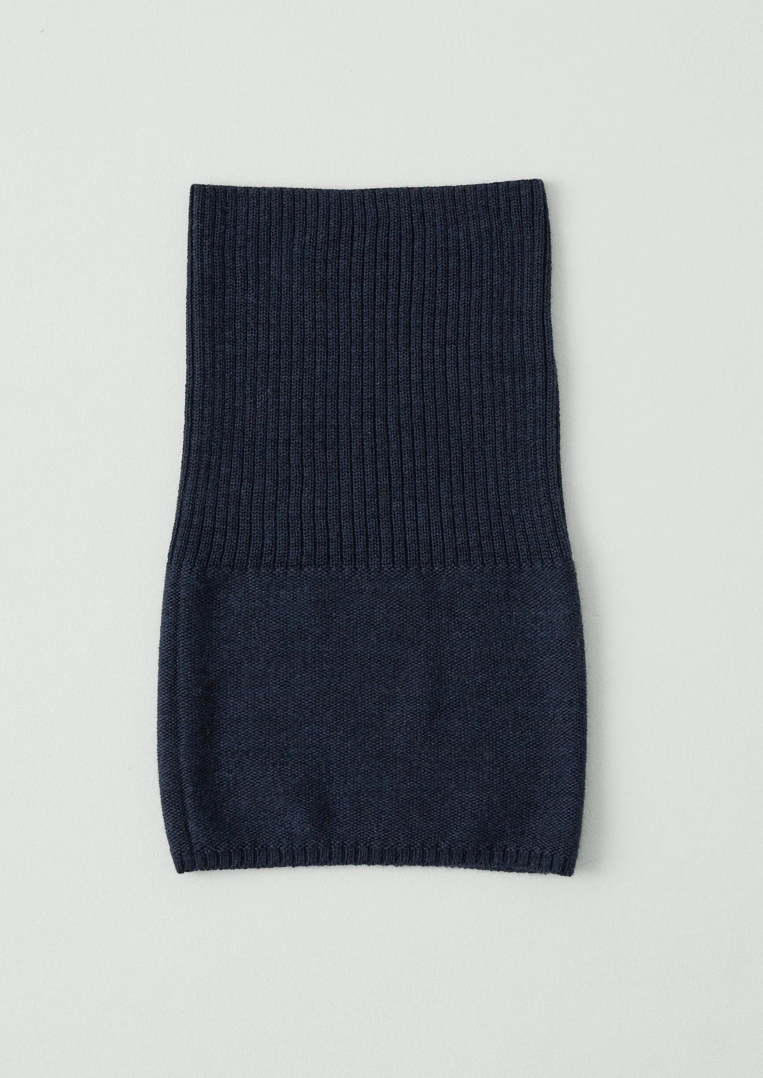 Rototo Merino Seamless Snood | Navy sold by TOAST