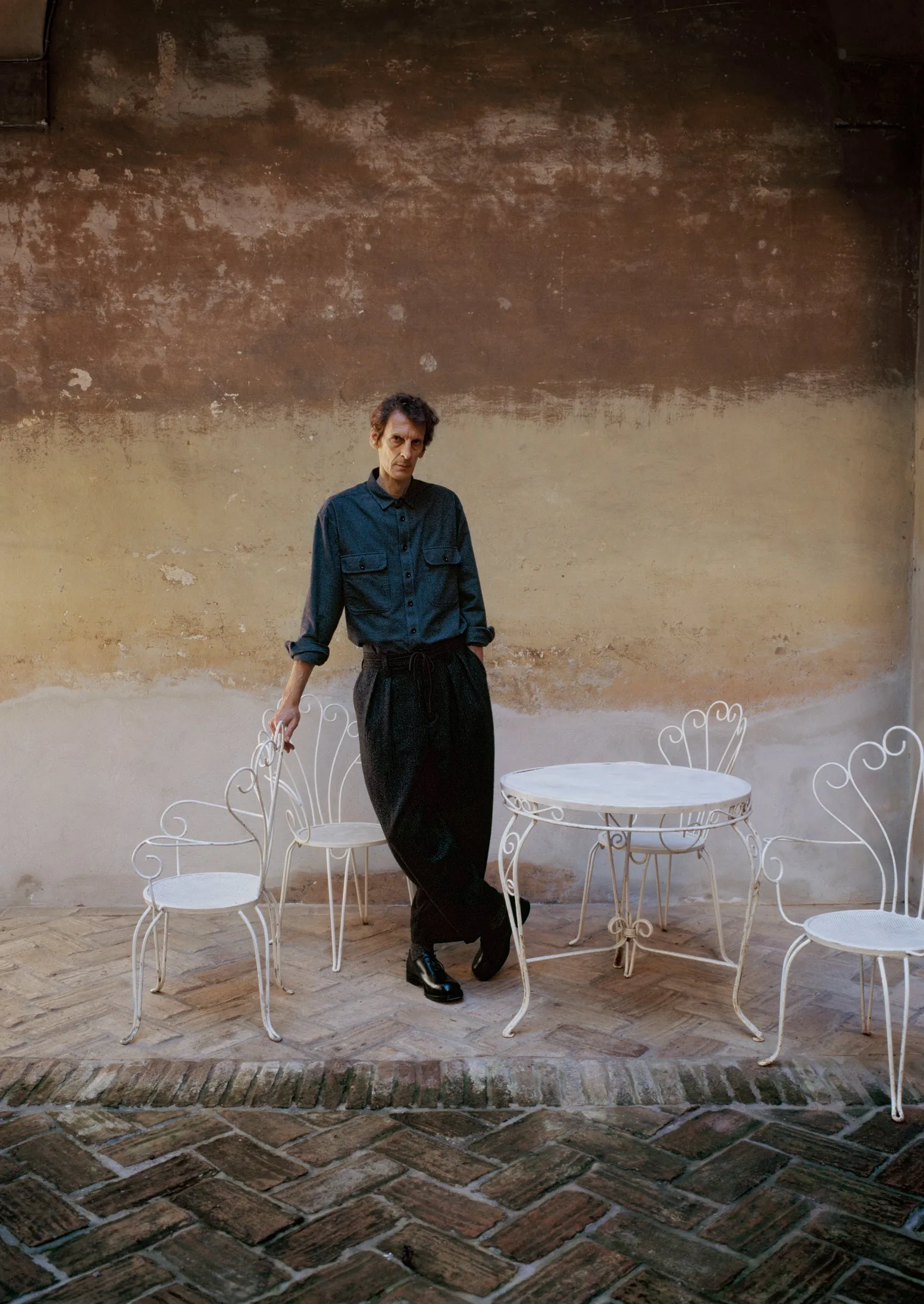 Brushed Cotton Workwear Shirt | Charcoal Grey sold by TOAST product image thumbnail 2