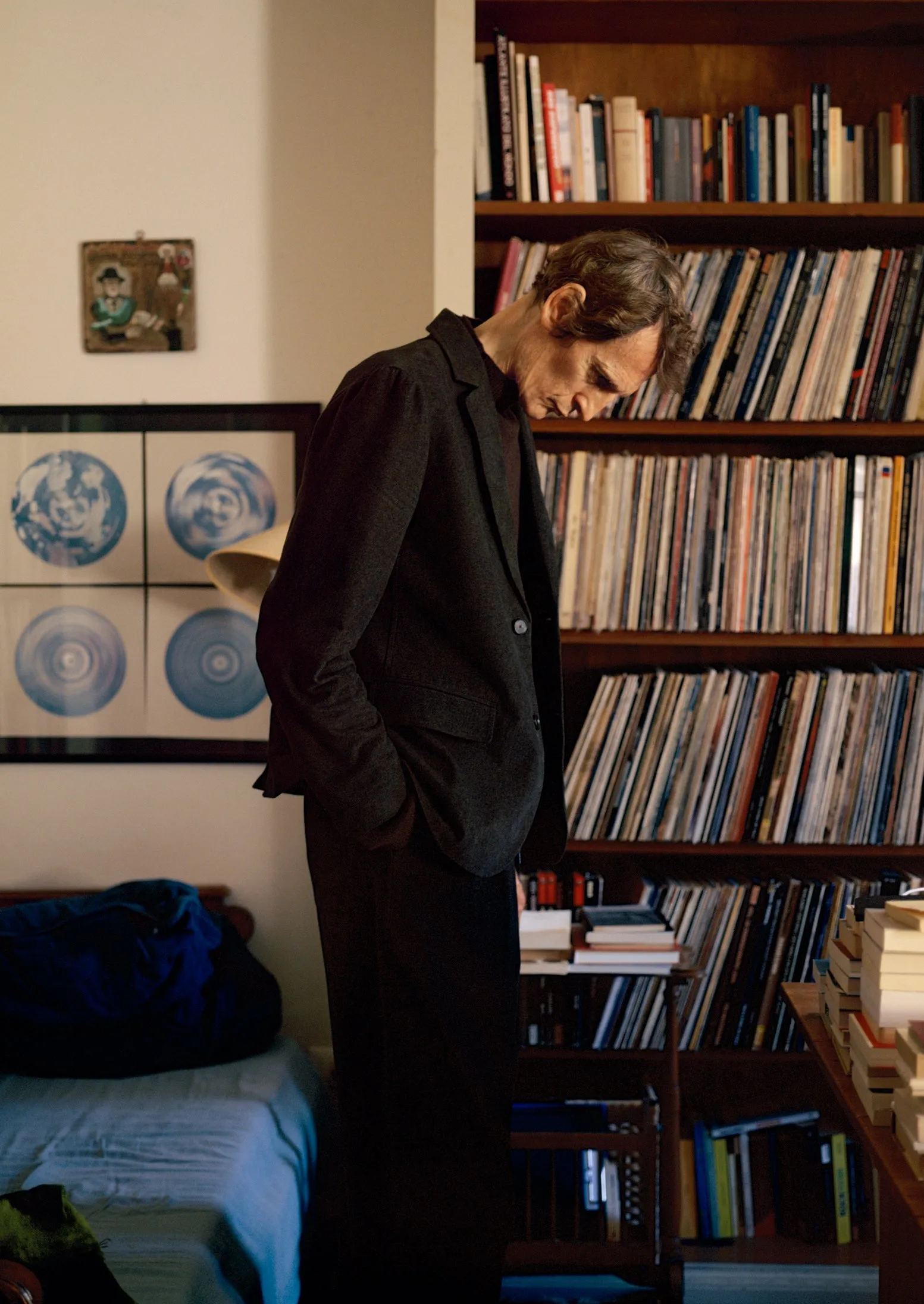 Brushed Cotton Revere Collar Jacket | Dark Olive sold by TOAST product image thumbnail 2