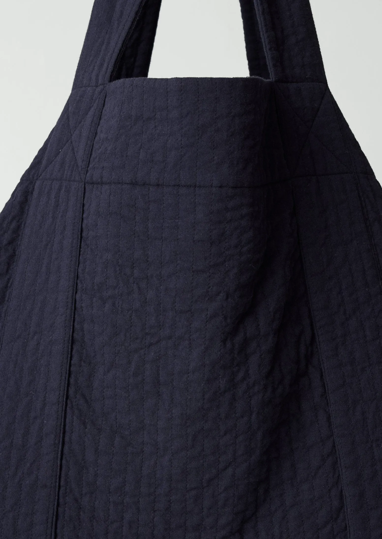 Quilted Cotton Lounge Bag | Indigo Blue sold by TOAST product image thumbnail 3