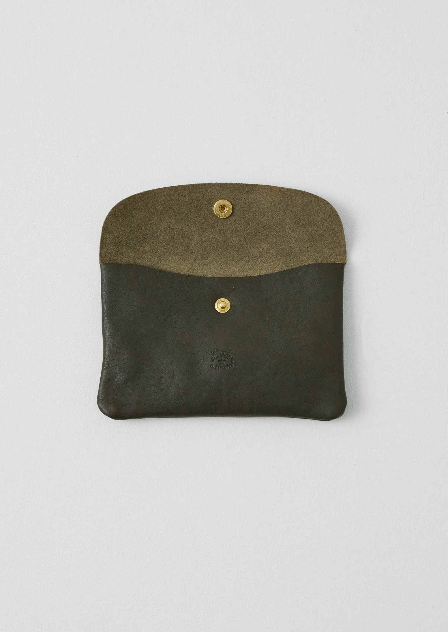 Il Bisonte Leather Envelope Wallet | Olive sold by TOAST product image thumbnail 2