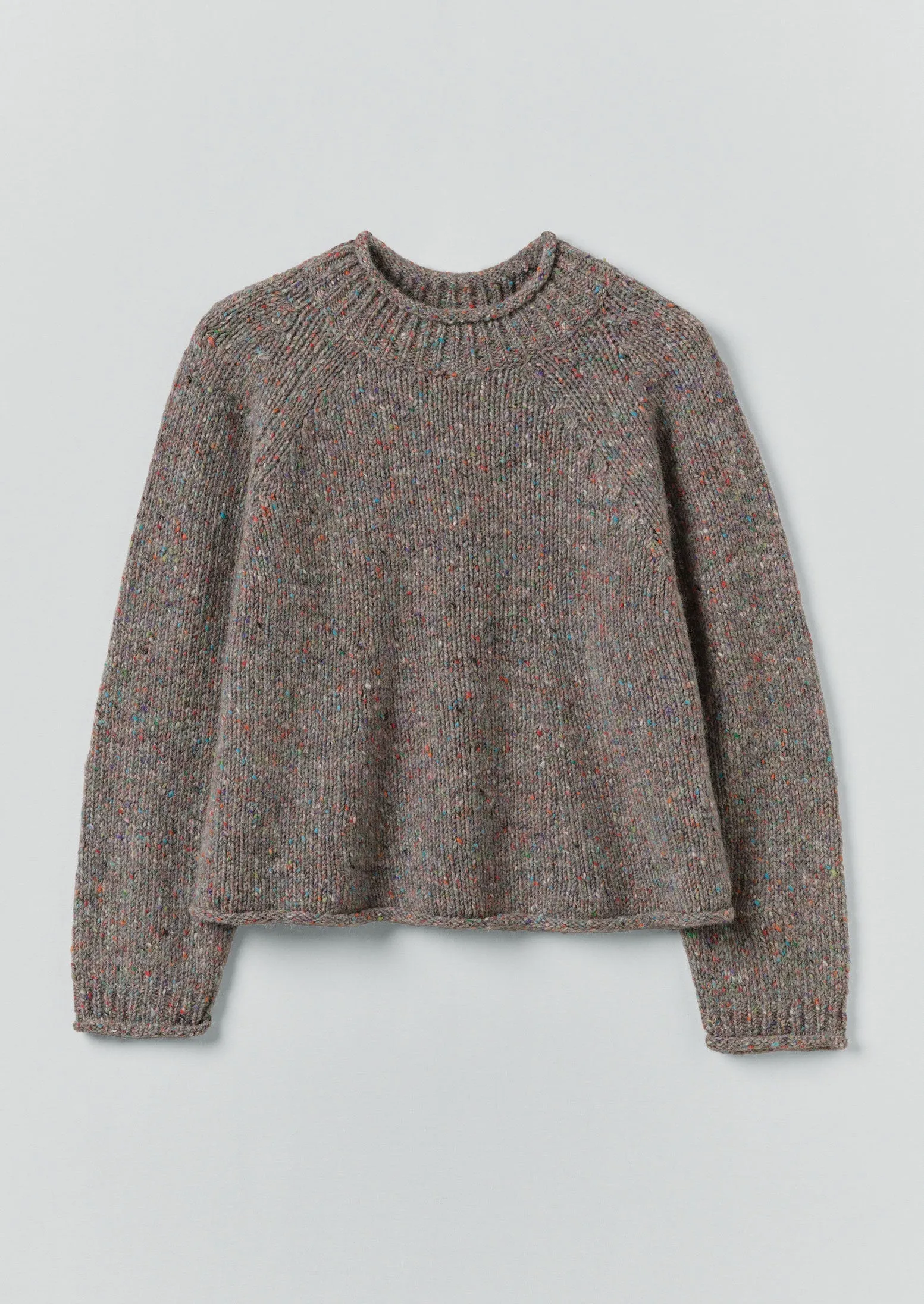 Orla Donegal Wool Sweater | Fossil sold by TOAST
