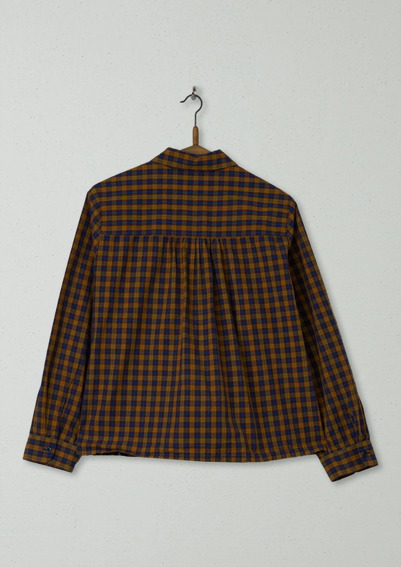 Reworn Check Cotton Shirt Size 12 (714) | Ochre sold by TOAST product image thumbnail 2