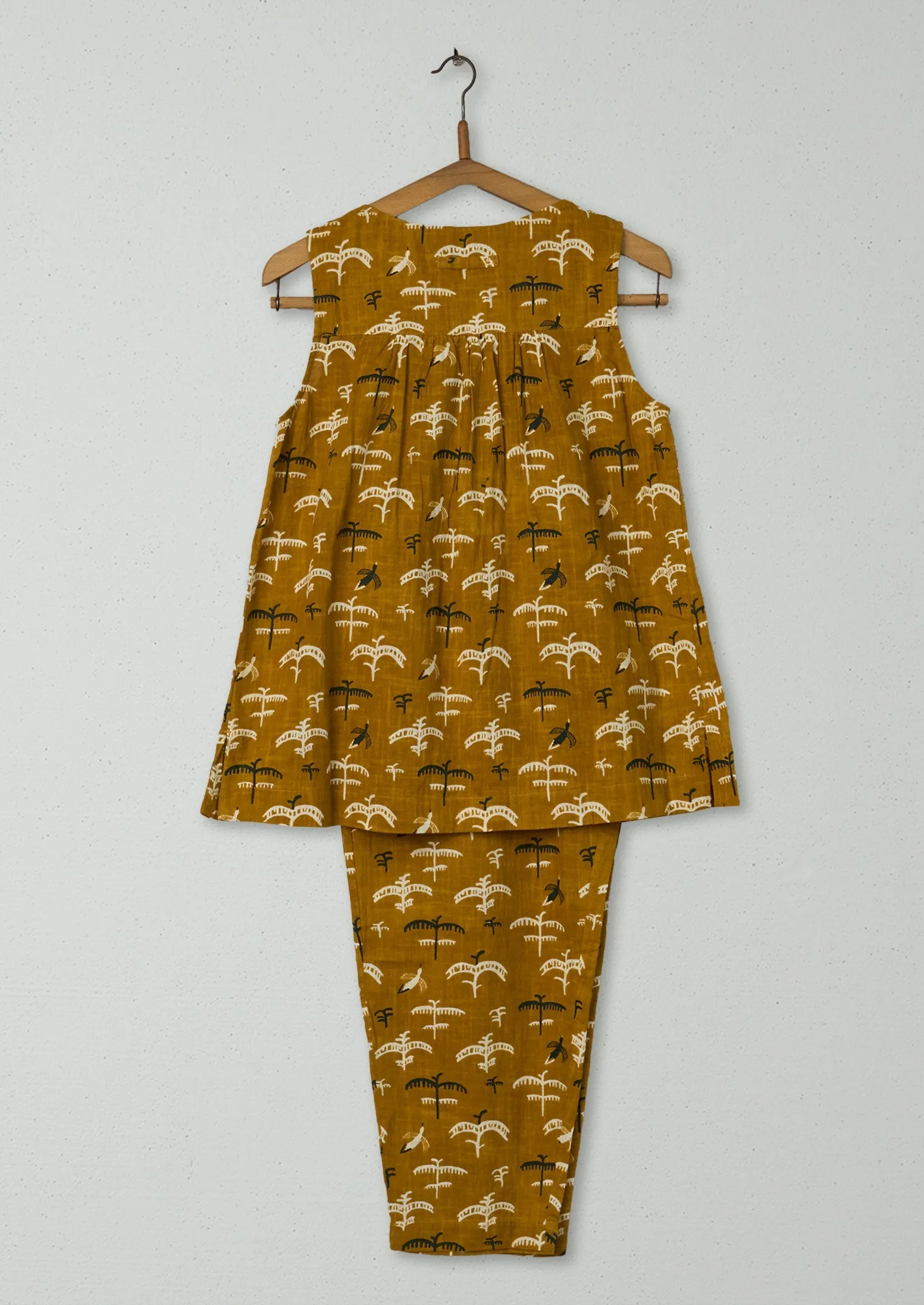 Reworn Ginkgo Print Pyjamas Size XS (136) | Multi sold by TOAST product image thumbnail 2