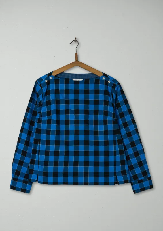 Reworn Zoya Top Size 8 (703) | Bright Blue sold by TOAST