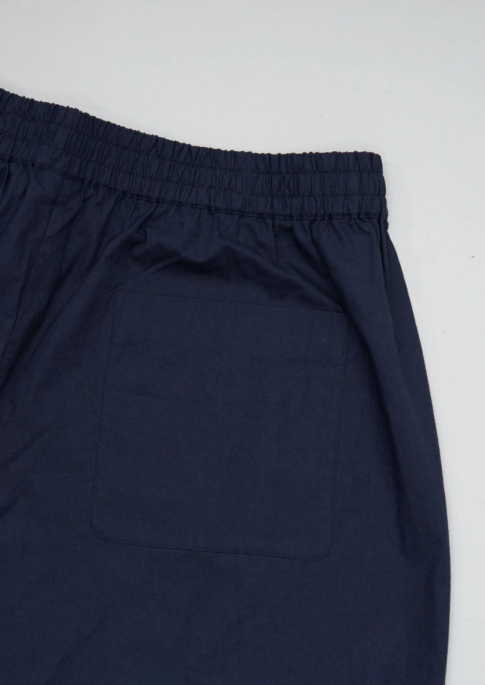Reworn Cotton Scallop Pyjama Trousers Size M (143) | Navy sold by TOAST product image thumbnail 2