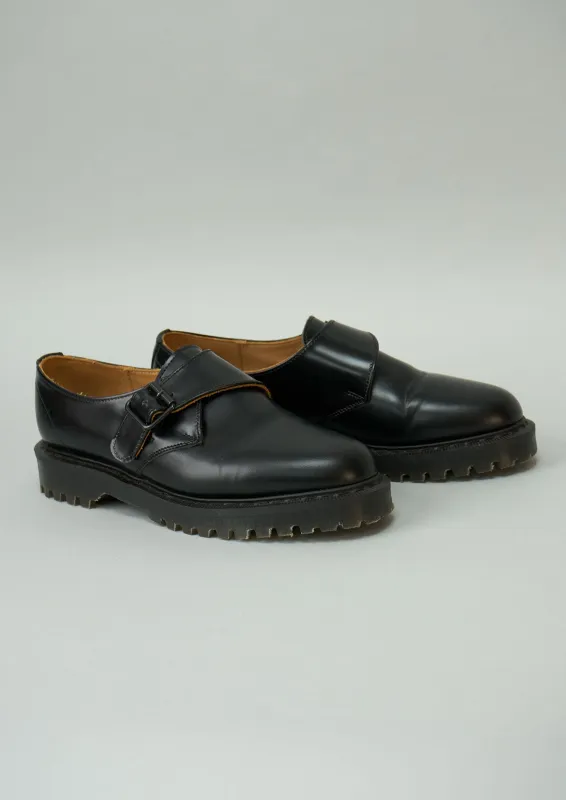 Reworn Solovair Monk Shoes Size 5 (397) | Black sold by TOAST