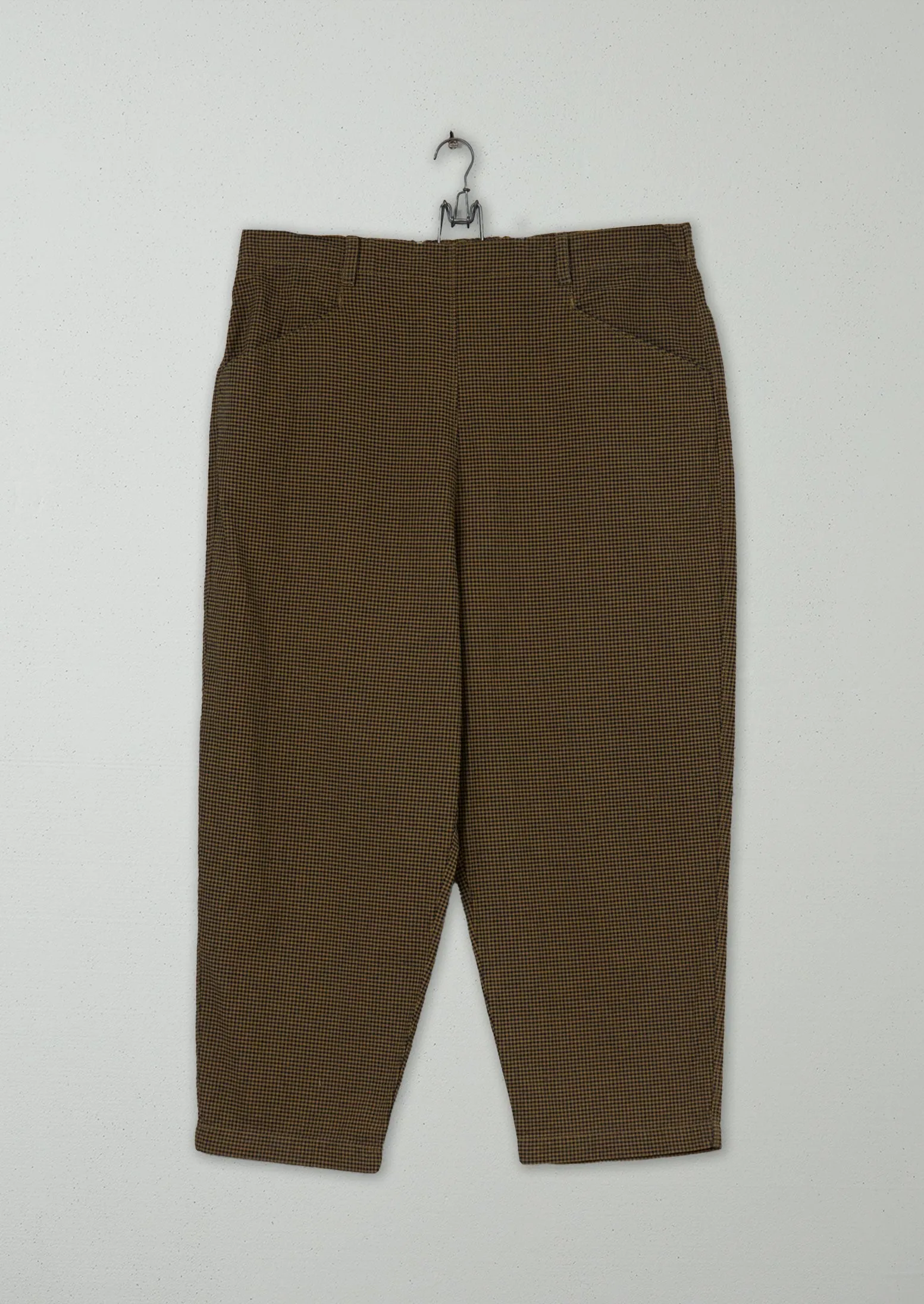 Reworn Alix Gingham Trousers Size 16 (686) | Multi sold by TOAST