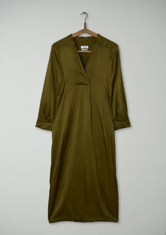Reworn Seersucker Tunic Dress Size 12 (1261) | Peat sold by TOAST