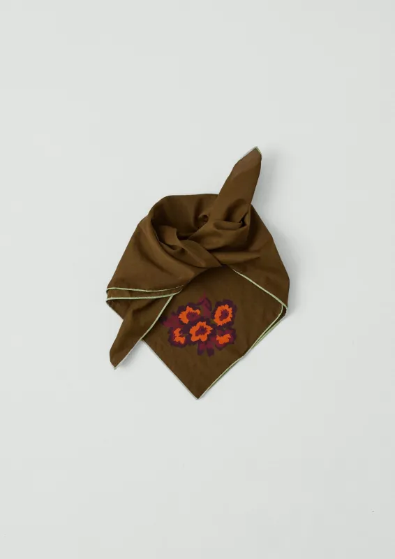 Vespertine Floral Bandana | Bronze sold by TOAST