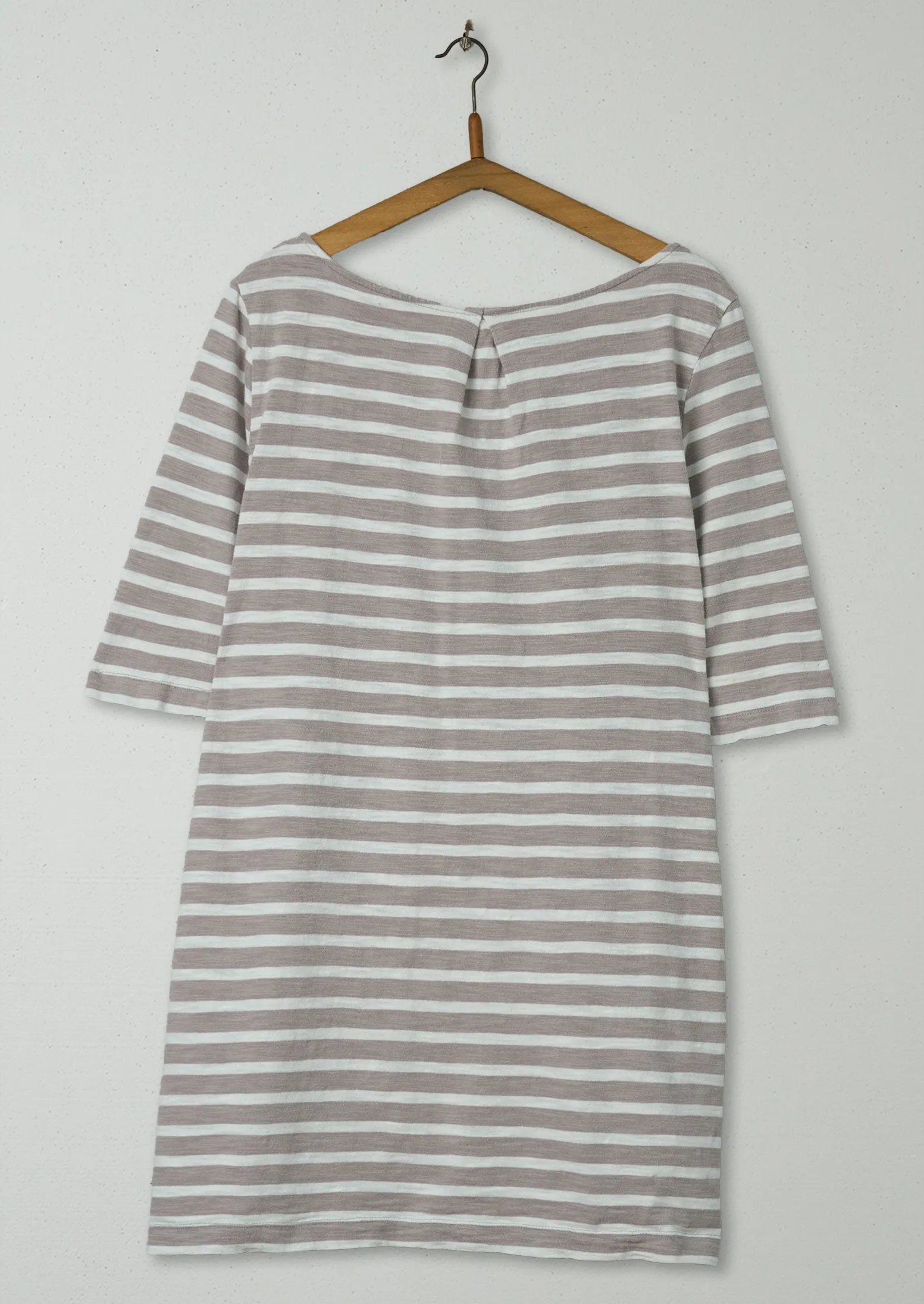 Reworn Breton Tunic Dress Size 10 (088) | Multi sold by TOAST product image thumbnail 2