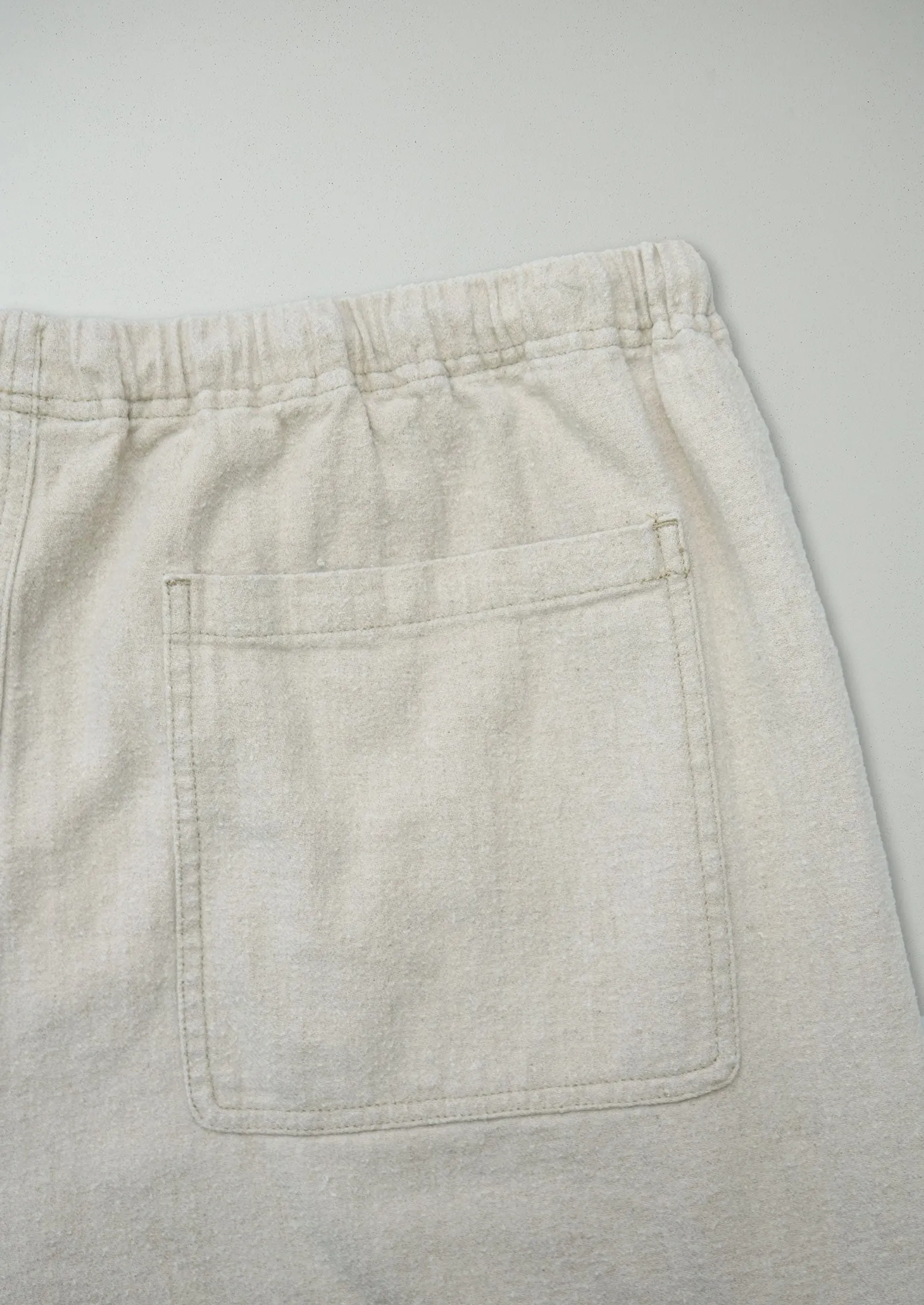 Reworn Cotton Linen Herringbone Trousers Size 10 (871) | Pebble sold by TOAST product image thumbnail 2