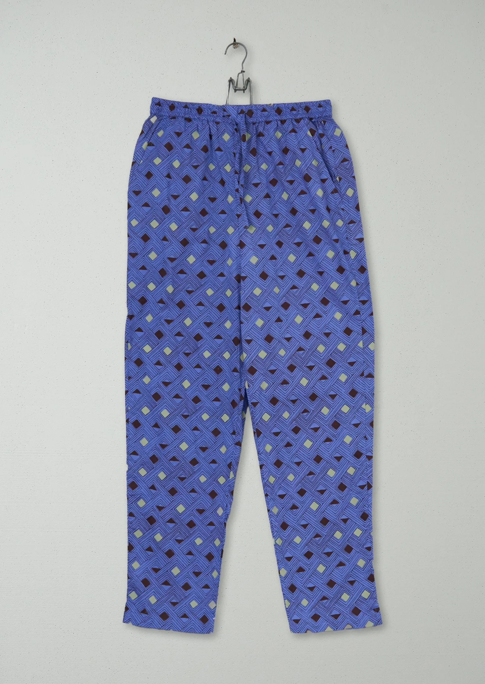 Reworn Block Print Trousers Size XS (905) | Multi sold by TOAST
