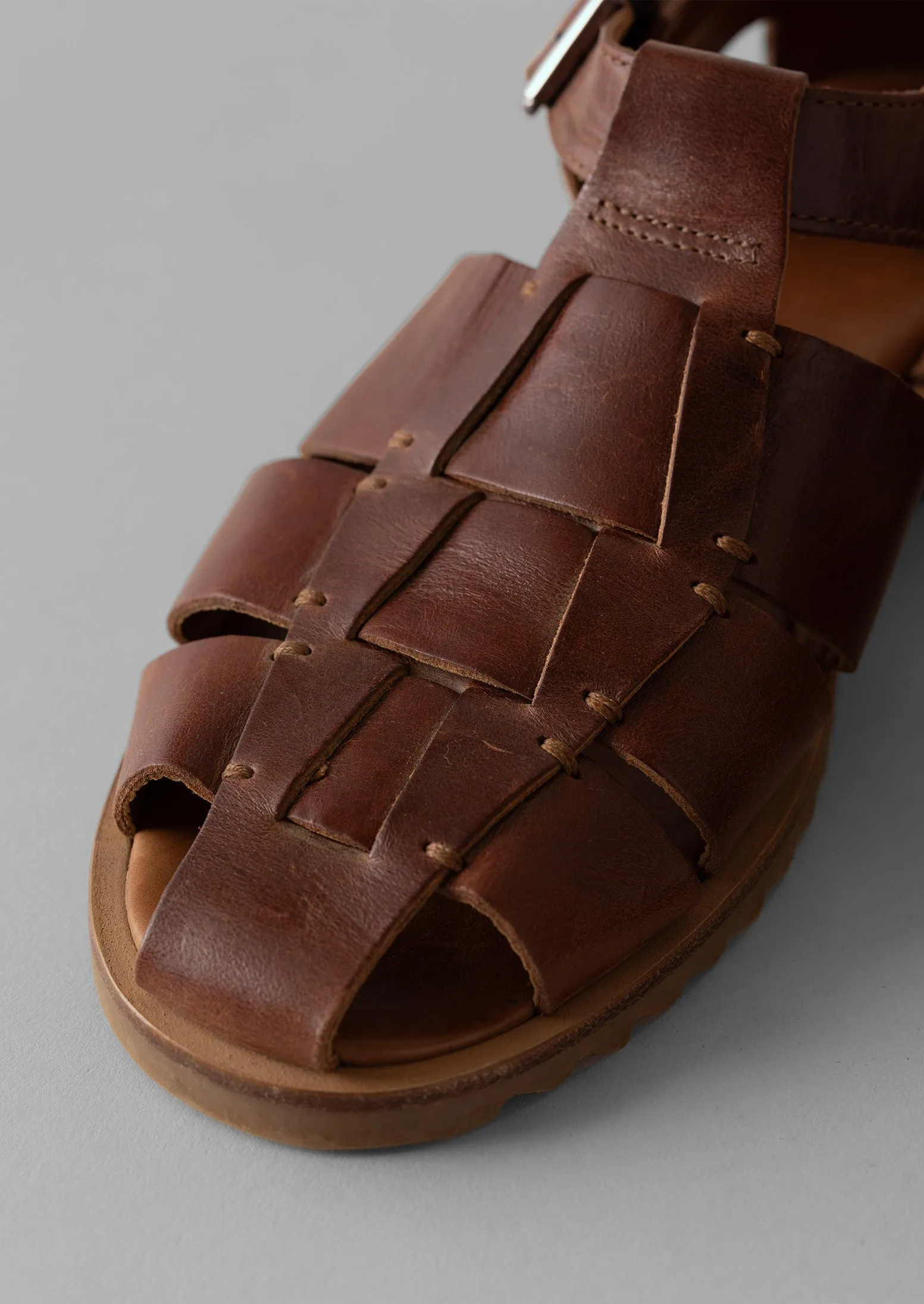 Paraboot Pacific Leather Sandals | Marron Brown sold by TOAST product image thumbnail 3