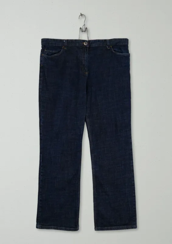 Reworn Denim Slim Leg Jeans Size 16 (774) | Indigo sold by TOAST