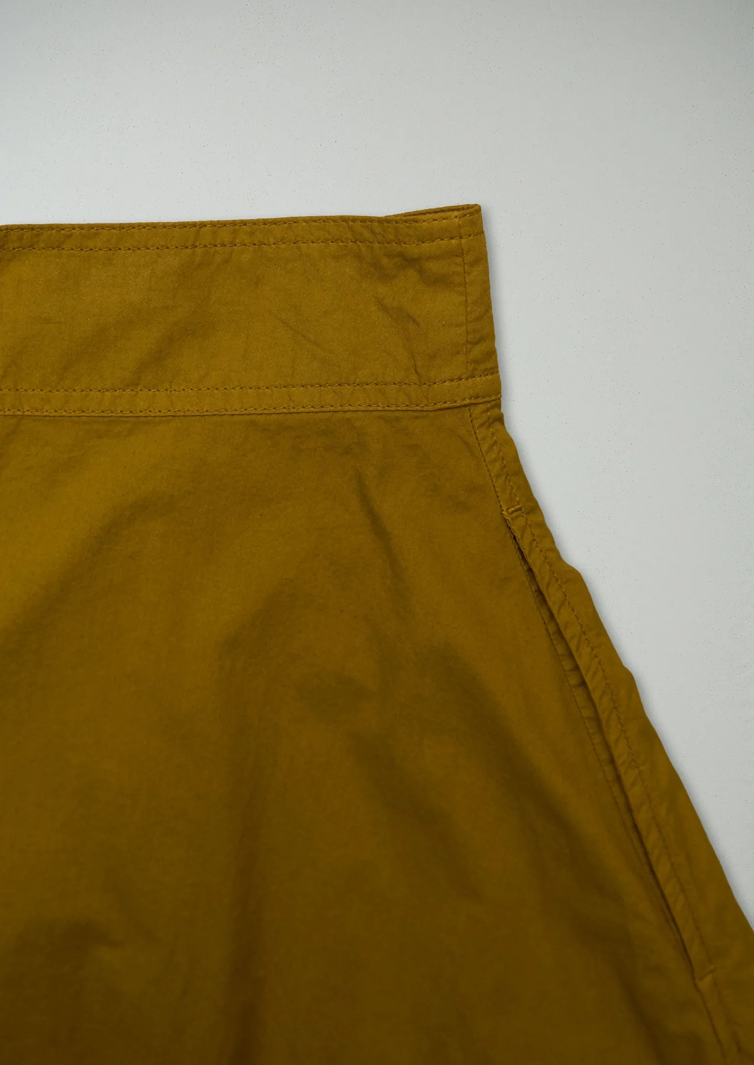 Reworn Poplin Wrap Skirt Size 16 (242) | Ochre sold by TOAST product image thumbnail 2