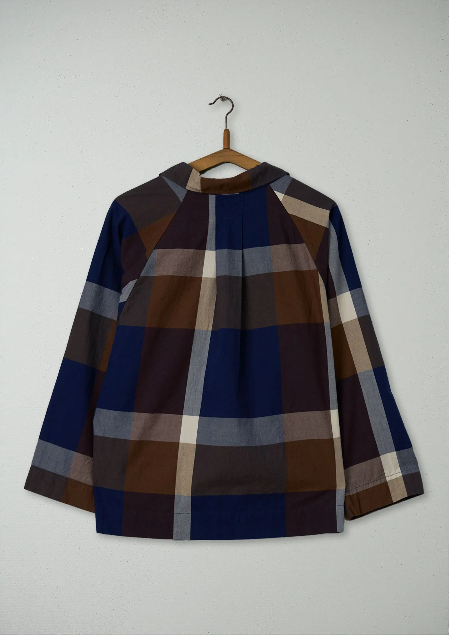 Reworn Lace Up Check Top Size XS (770) | Multi sold by TOAST product image thumbnail 2