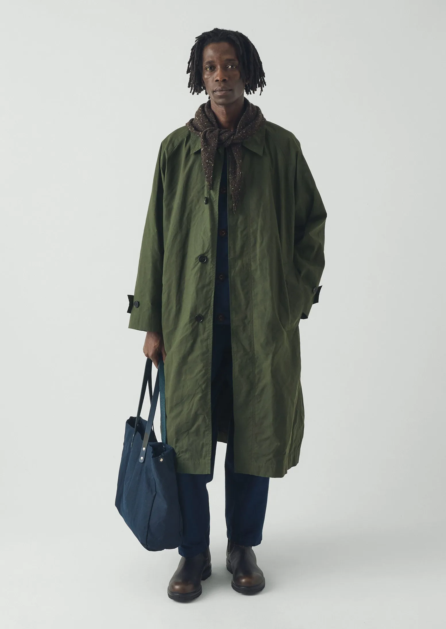 Donegal Merino Bandana | Coffee sold by TOAST product image thumbnail 5