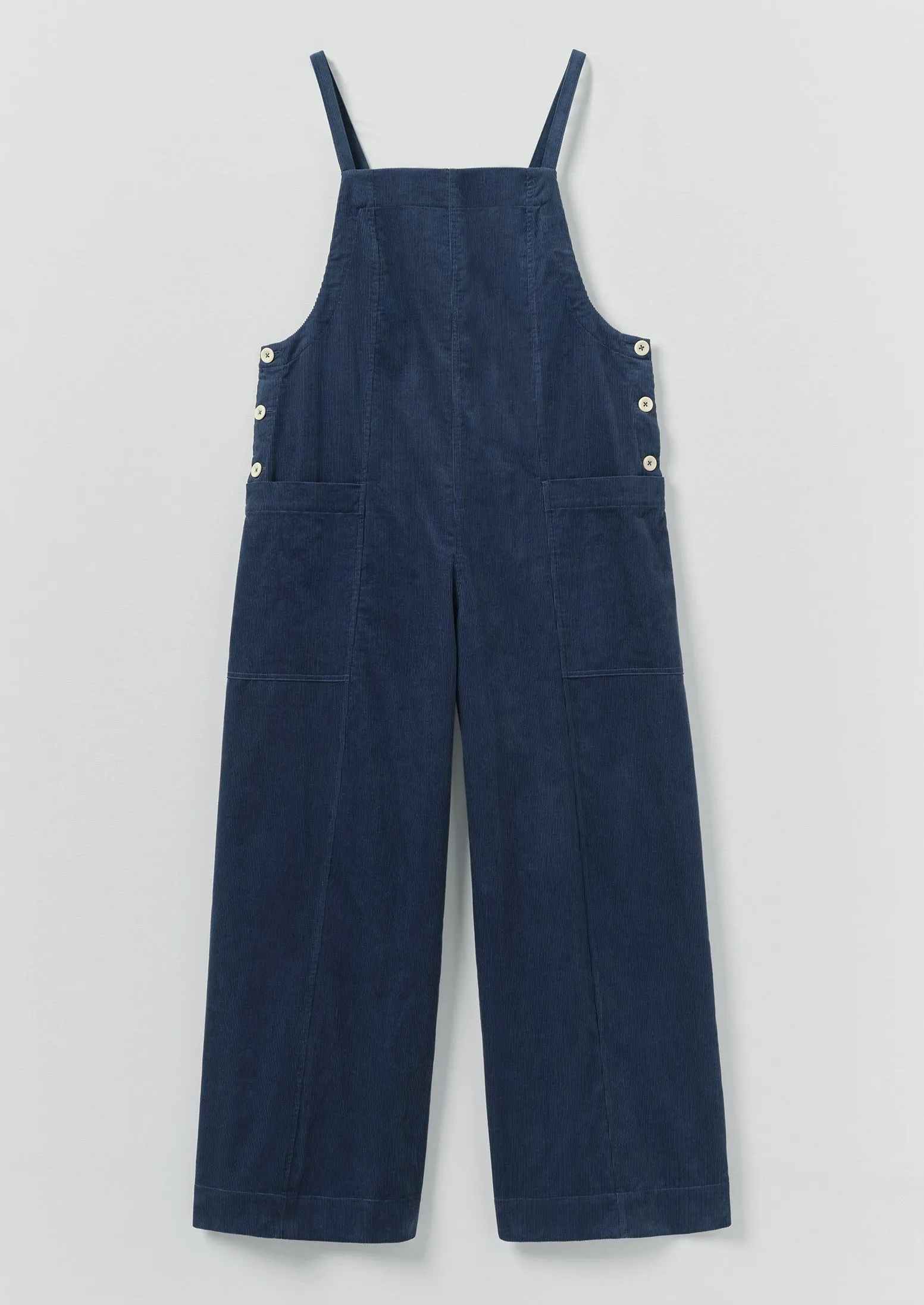 Organic Cord Pocket Jumpsuit | Denim Blue sold by TOAST