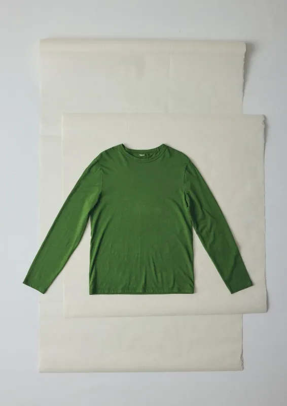 Frank Cotton Long Sleeve Tee | Grass Green sold by TOAST