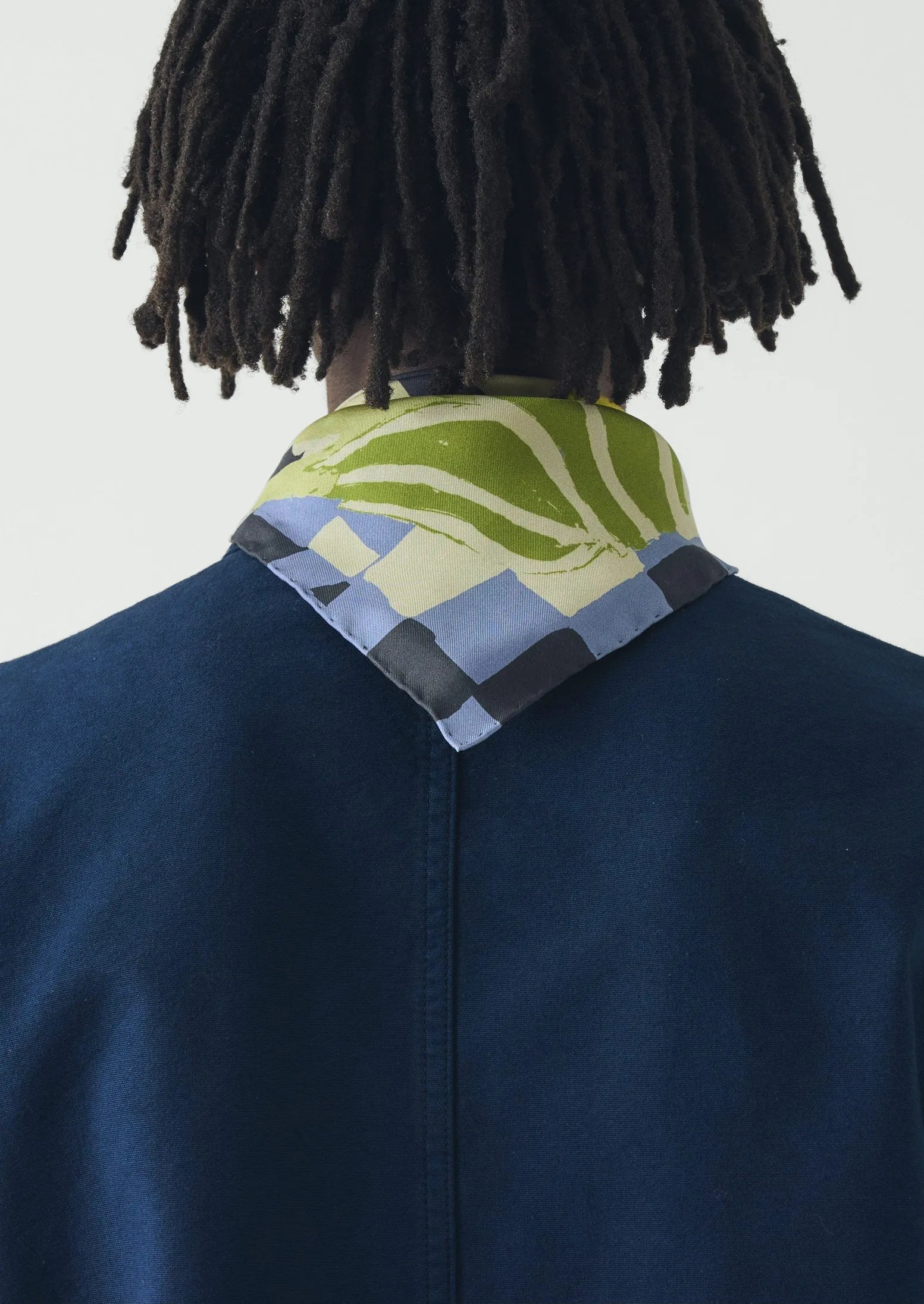 Abstract Still Life Silk Bandana | Multi sold by TOAST product image thumbnail 4